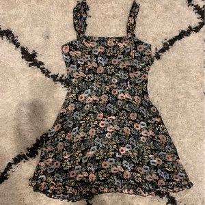 Floral mini dress